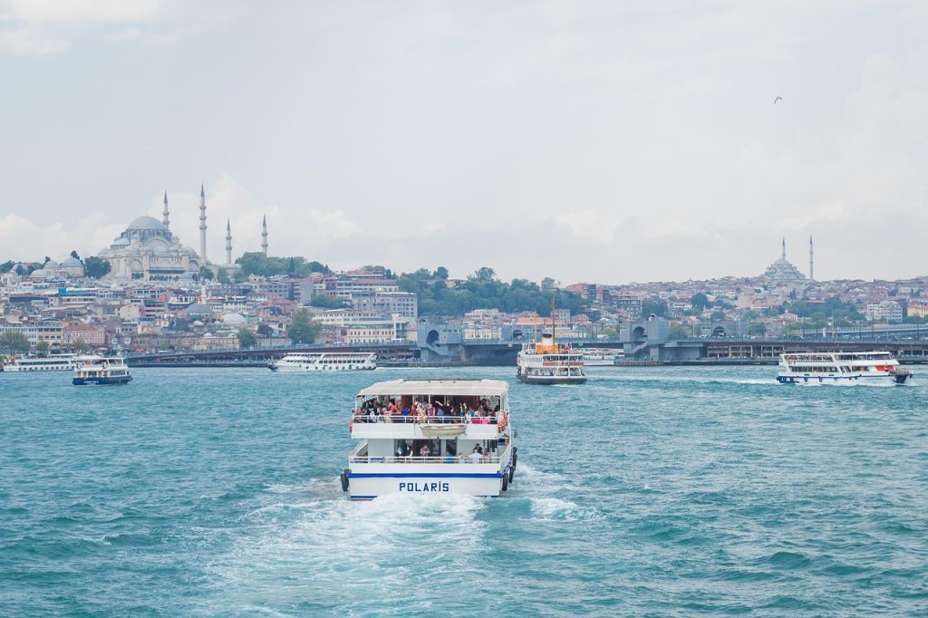 istanbul, sea, cruise, ship, turkey, boat, ferry, ferry boat, historic center, nature, asia