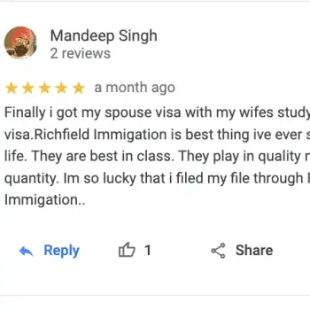 Google review