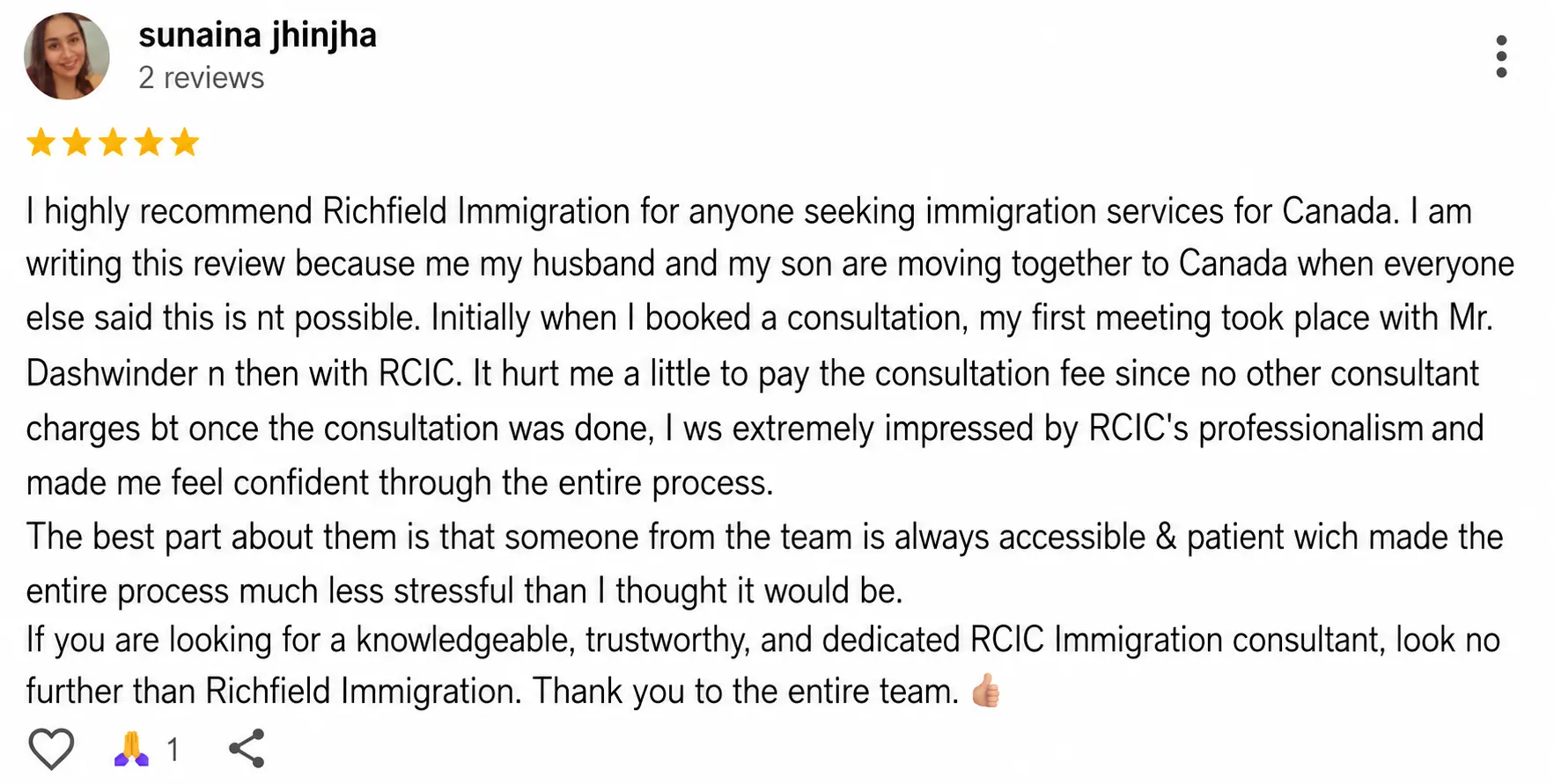 Google Review