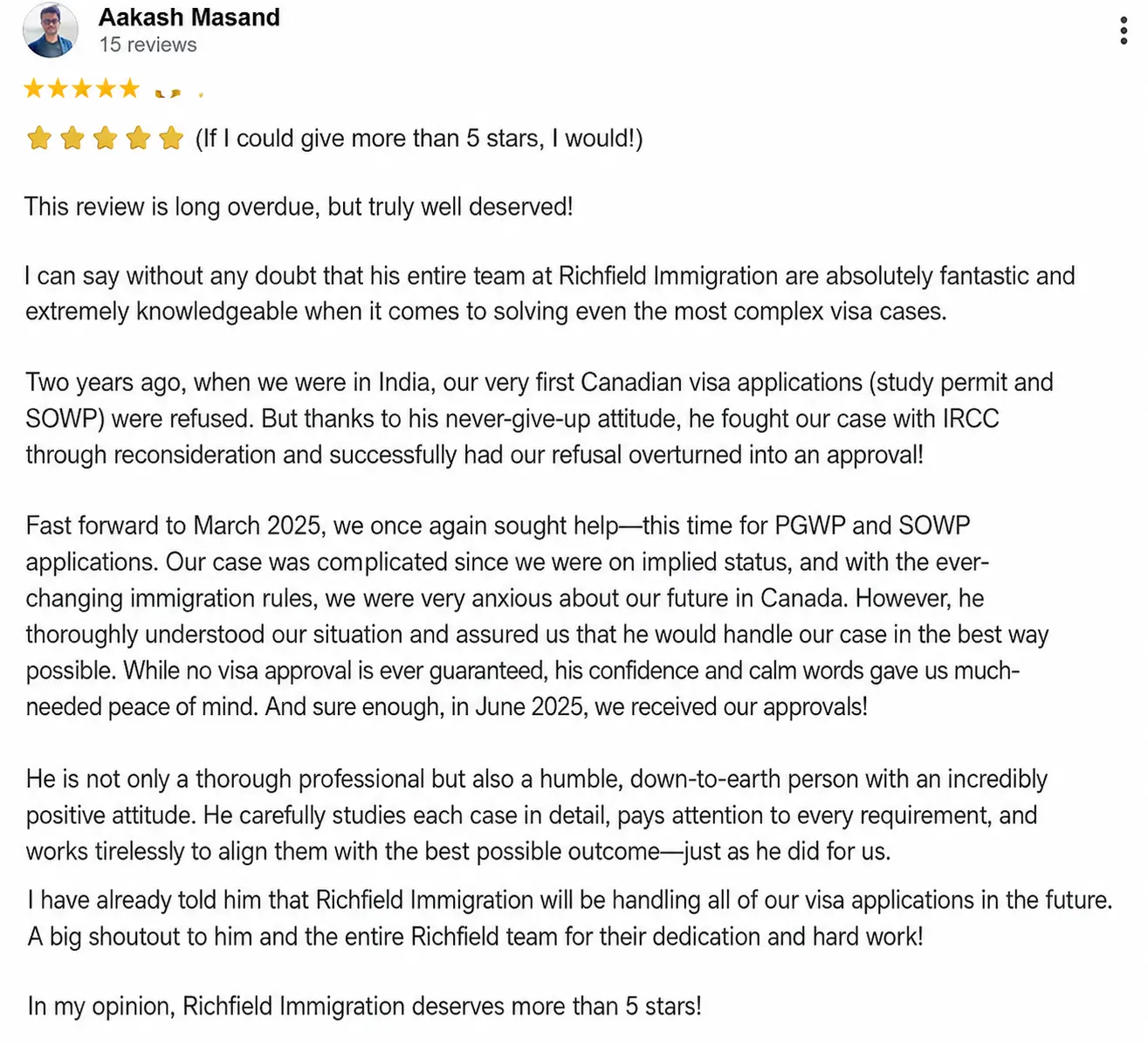 Google Review